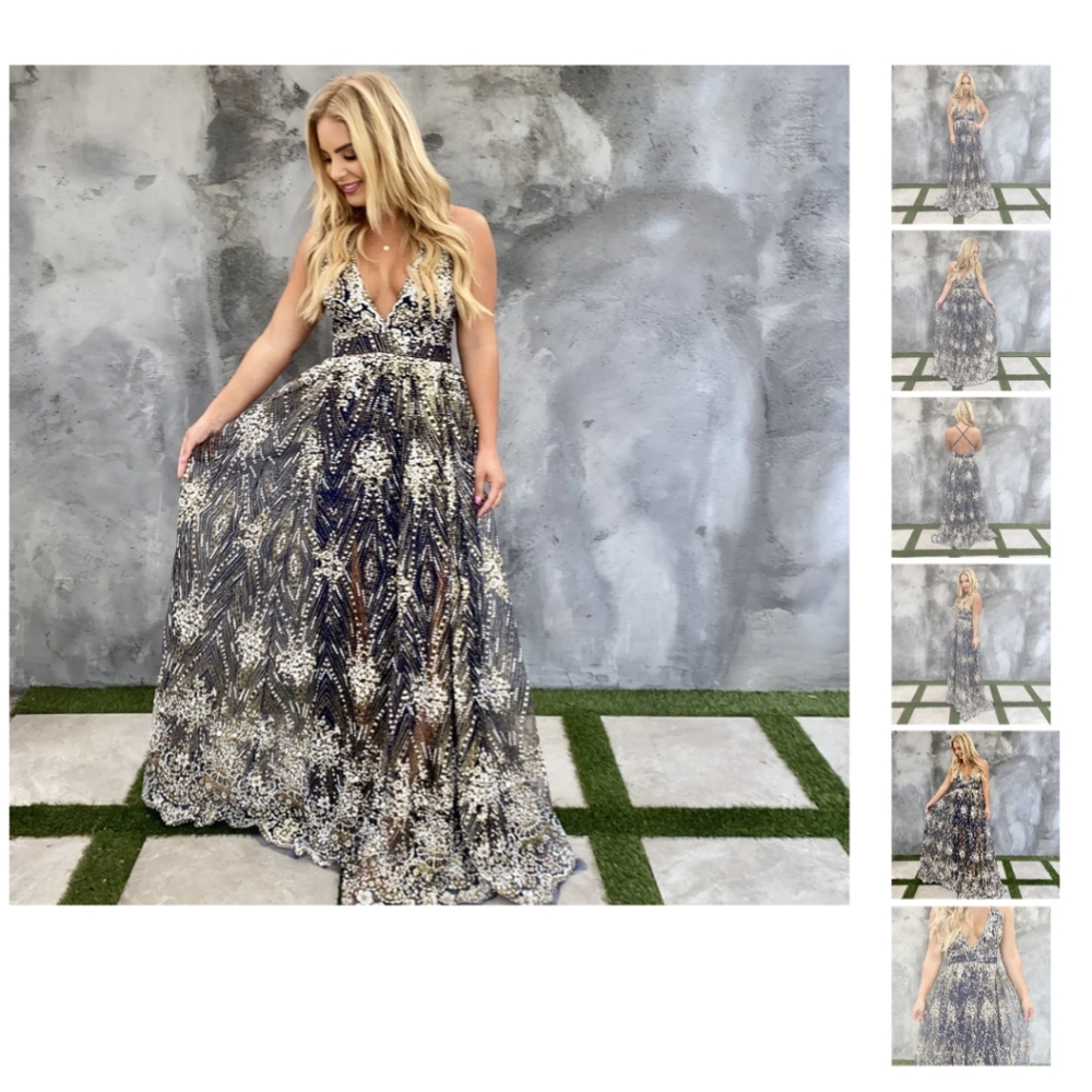 Dainty Hooligan Floral Maxi Dress